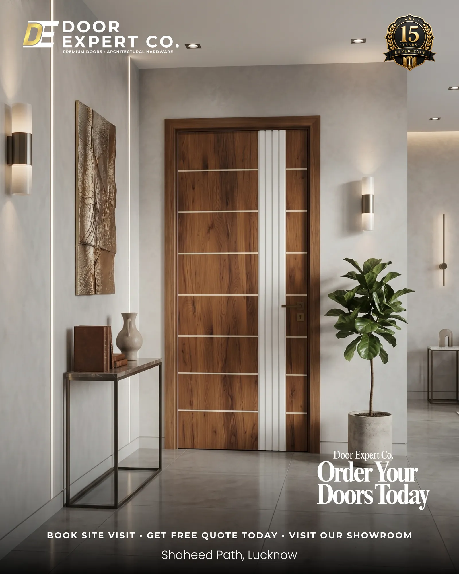 PU Duco Painted Door supplied in Jaunpur by Door Expert Co, Lucknow