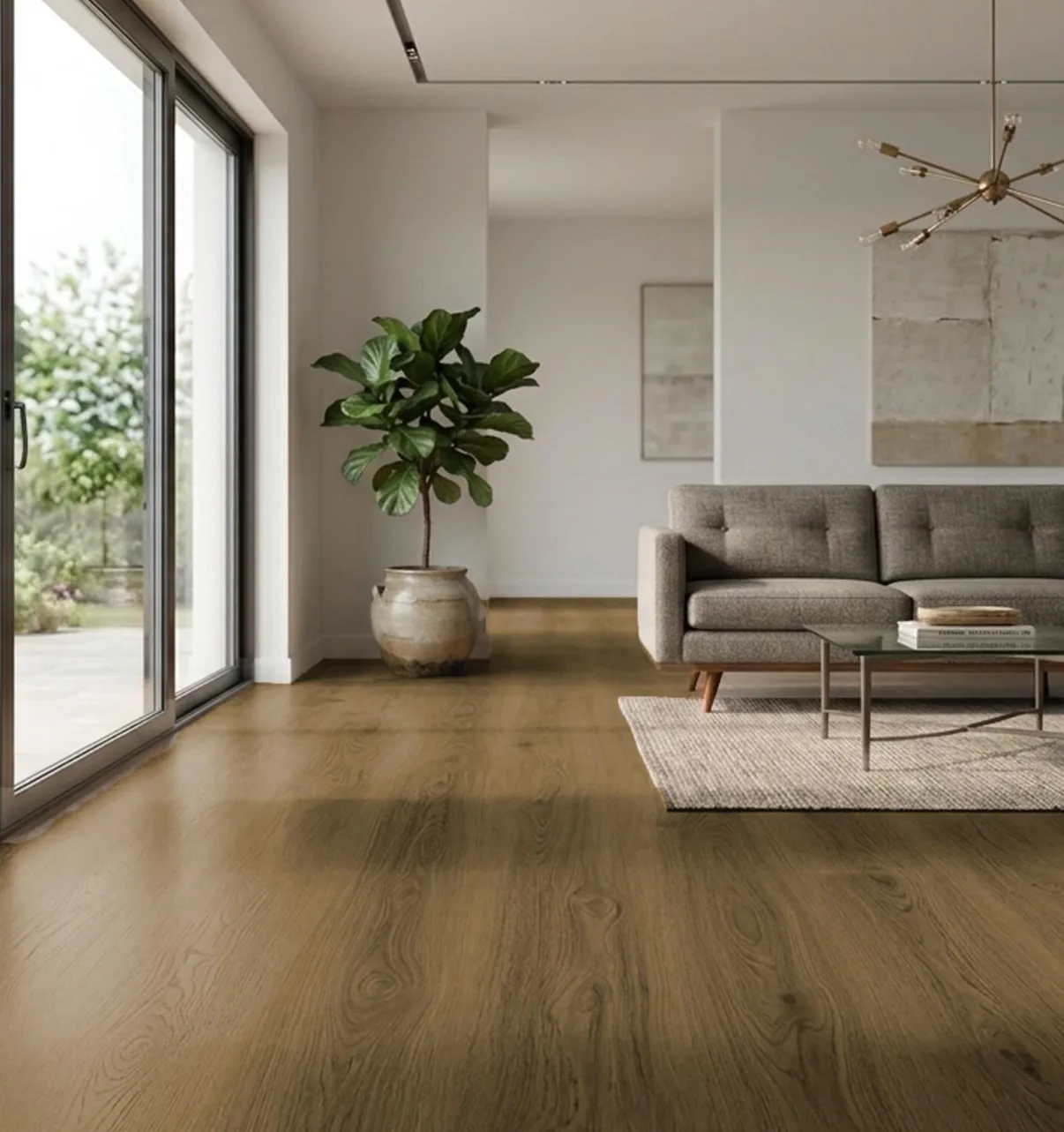 Admire Chambord Oak wooden flooring in a room