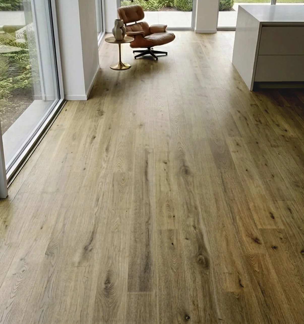 Admire Claro Oak wooden flooring in a room