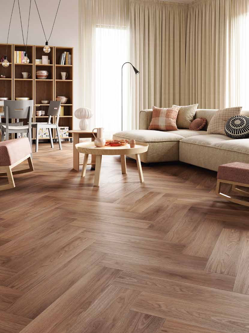 Primerra Herringbone — Primerra Herringbone in a room