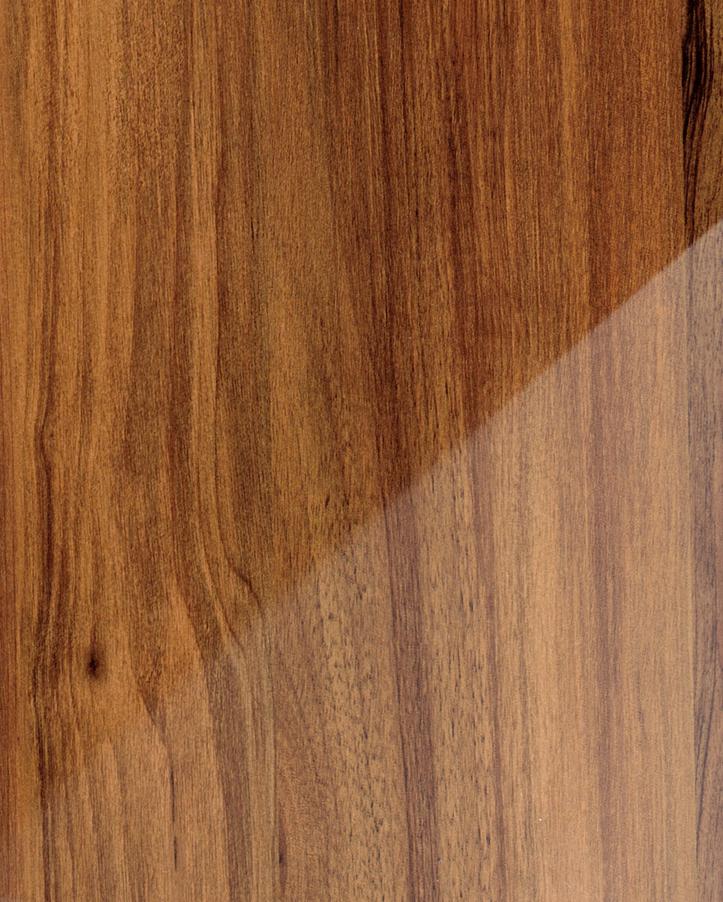 High Gloss laminate finish