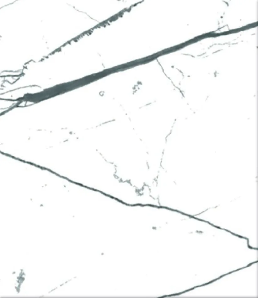 Bianco Marquina ULT NS-895 Gloss Acrylic Laminate by Eurolam