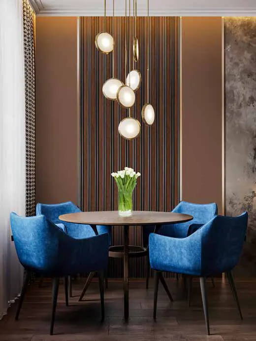 Woodrafter WRF-263 Dark Wood Fluted Wall Panel by Eurolam
