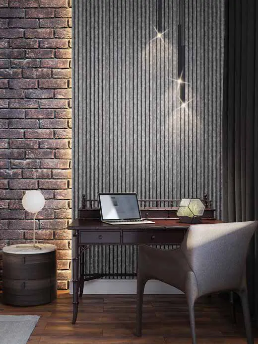 Woodrafter WRF-273 Concrete Fluted Wall Panel by Eurolam