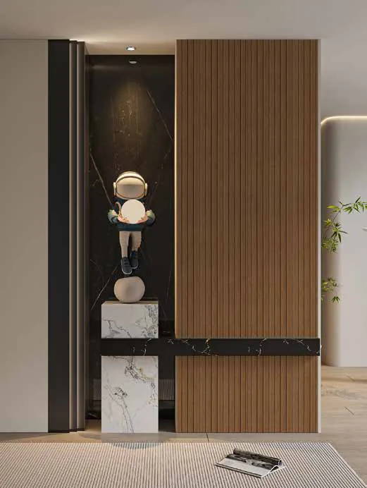 Woodrafter WRF-4502 Fluted Wall Panel by Eurolam