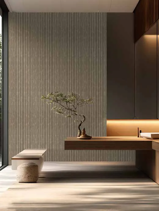 Woodrafter WRF-4524 Fluted Wall Panel by Eurolam