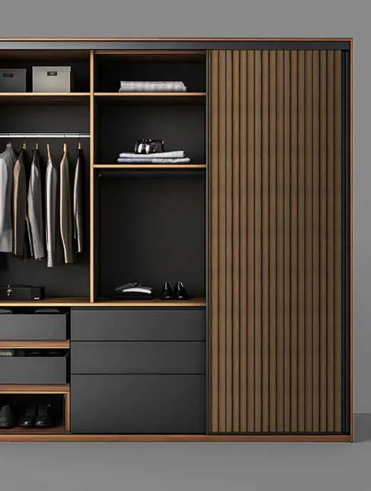 Woodrafter WRF-4533 Fluted Wall Panel by Eurolam
