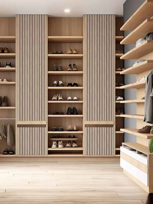Woodrafter WRF-4535 Fluted Wall Panel by Eurolam