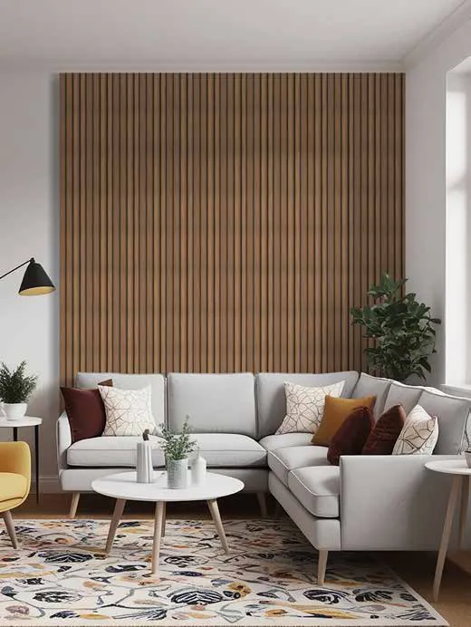 Woodrafter WRF-4537 Fluted Wall Panel by Eurolam