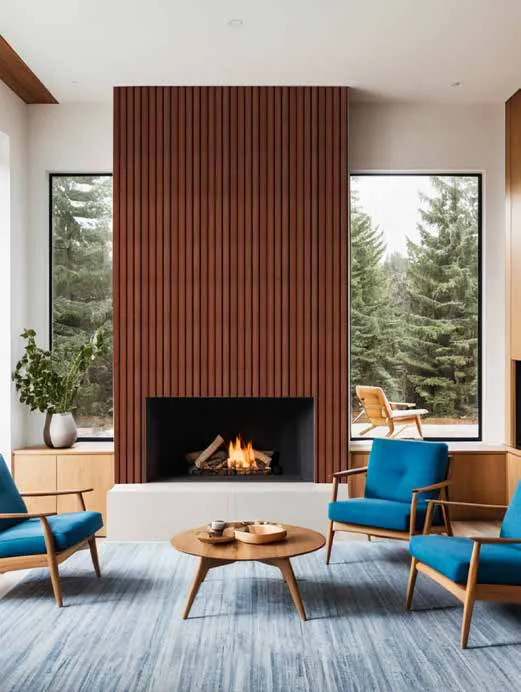 Woodrafter WRF-4538 Fluted Wall Panel by Eurolam