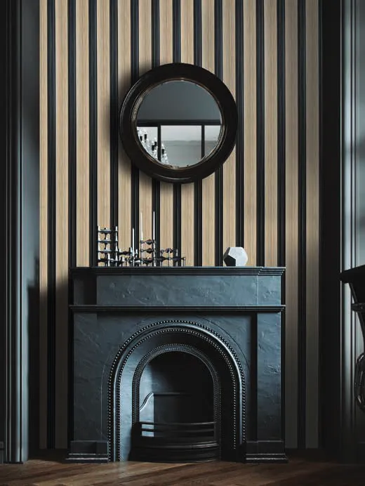 Woodrafter WRF-524 Light Wood Fluted Wall Panel by Eurolam