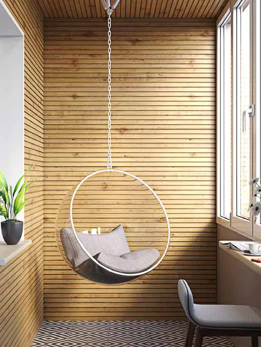 Woodrafter WRF-537 Light Wood Fluted Wall Panel by Eurolam
