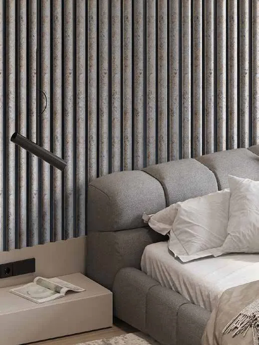 Woodrafter WRF-575 Concrete Fluted Wall Panel by Eurolam