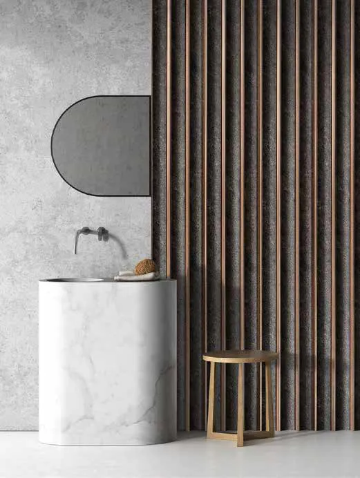 Woodrafter WRF-576 Concrete Fluted Wall Panel by Eurolam