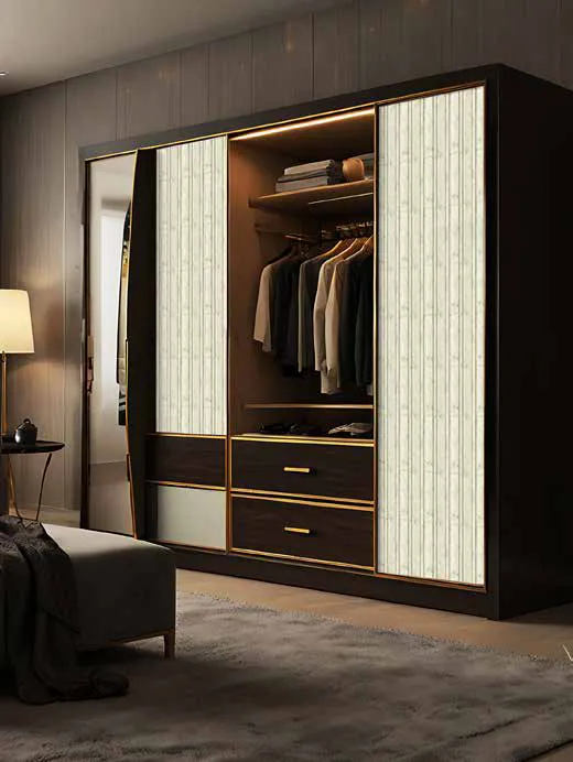 Woodrafter WRF-577 Fluted Wall Panel by Eurolam