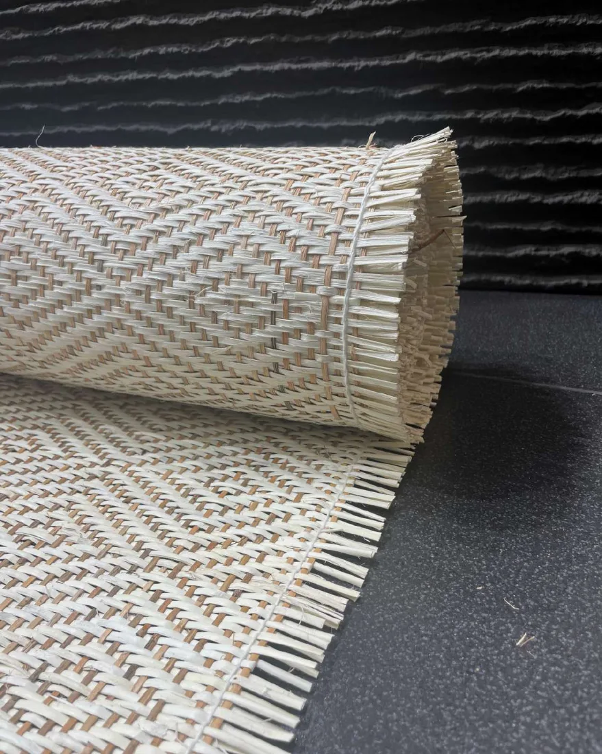 Natural Mat Rattan Cane Webbing by Mystic Rattanex