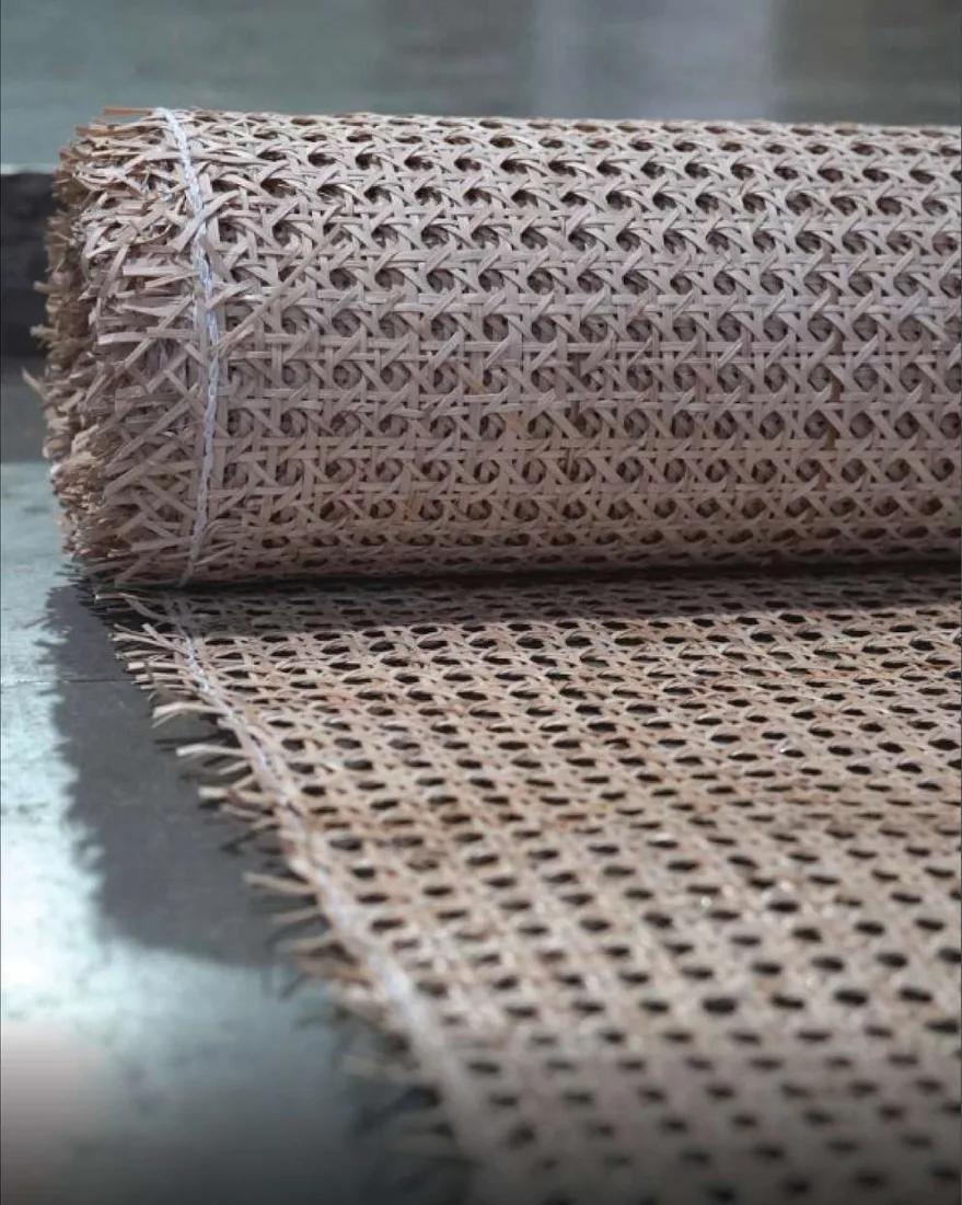 Star Natural Dark Rattan Cane Webbing by Mystic Rattanex