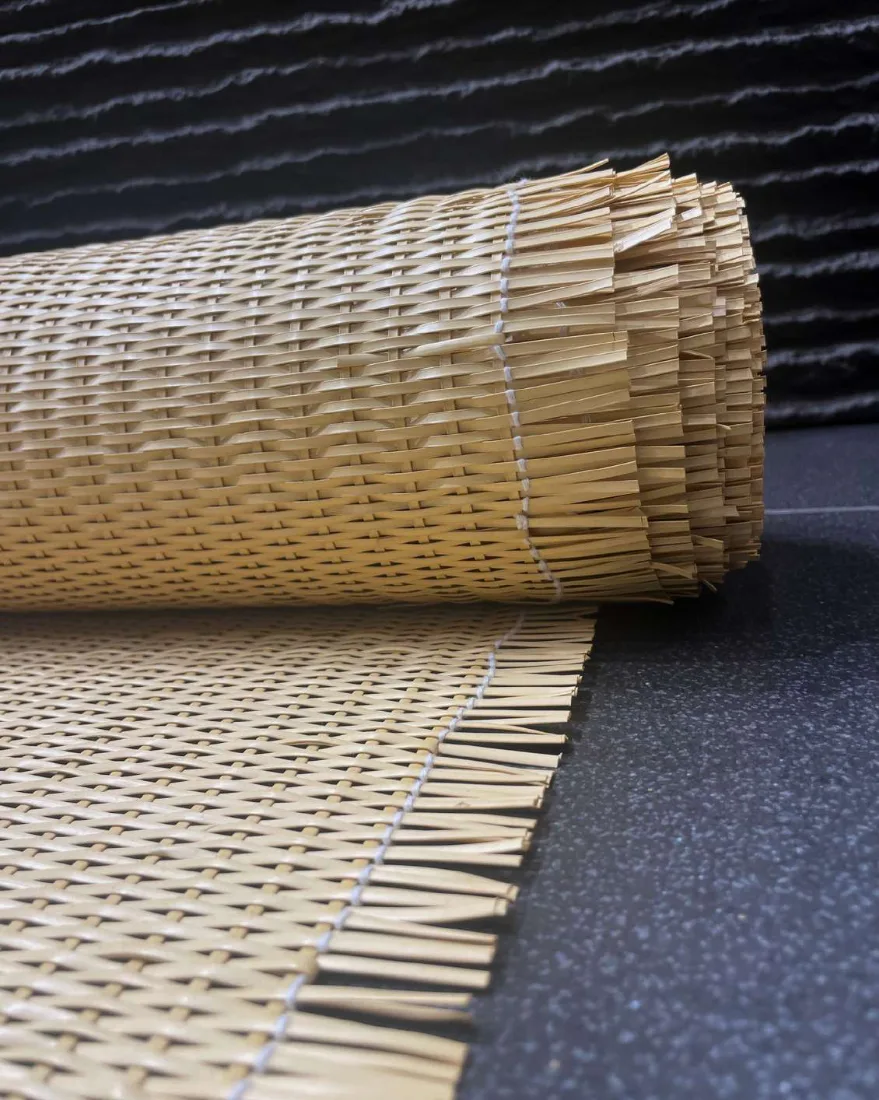 Weave Yellow PVC Cane Webbing by Mystic Rattanex
