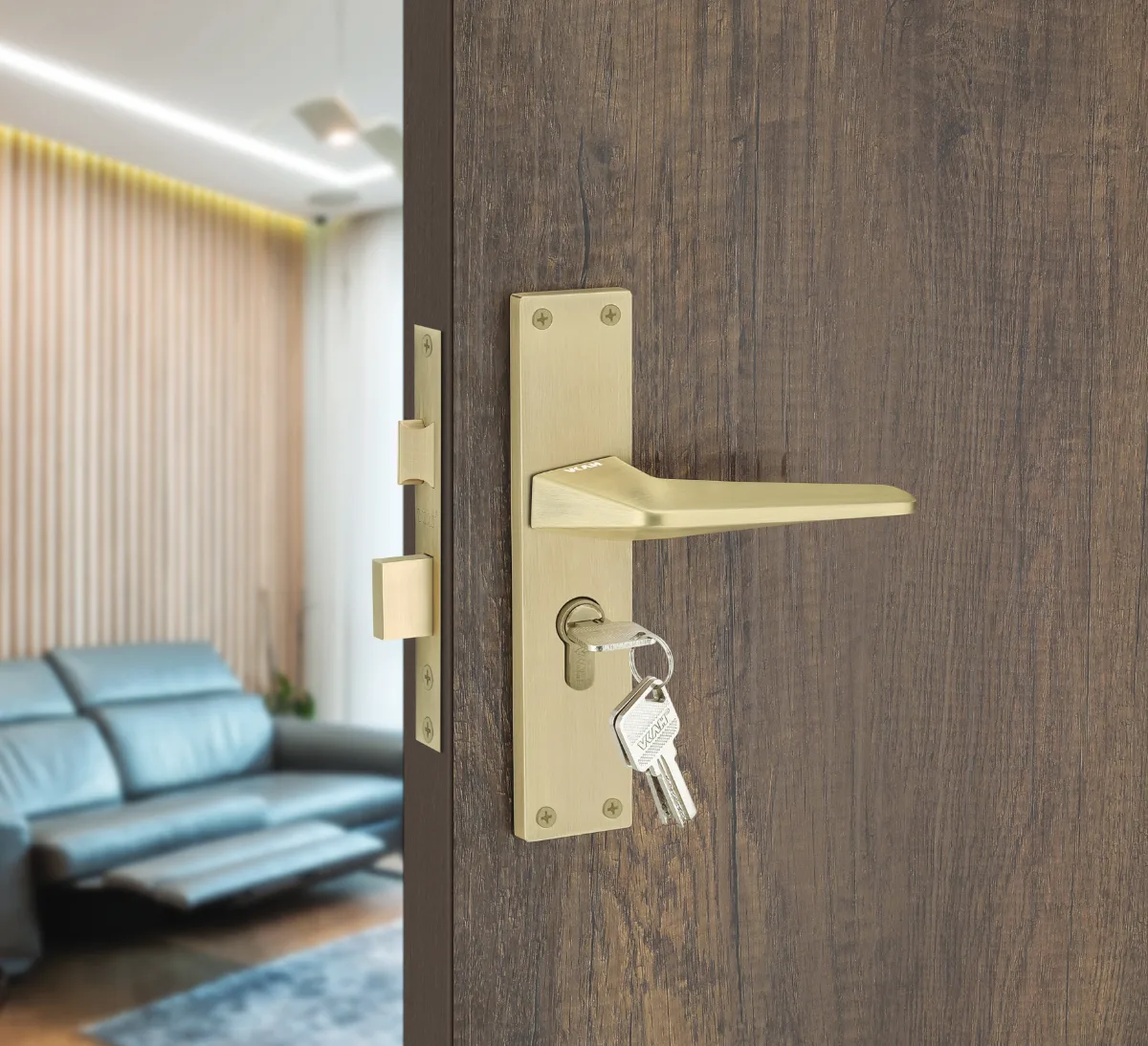 VKAH VMP 6008 Mortise Handle on Plate