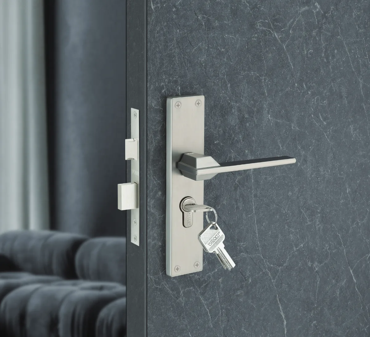 VKAH VMP 6017 Mortise Handle on Plate