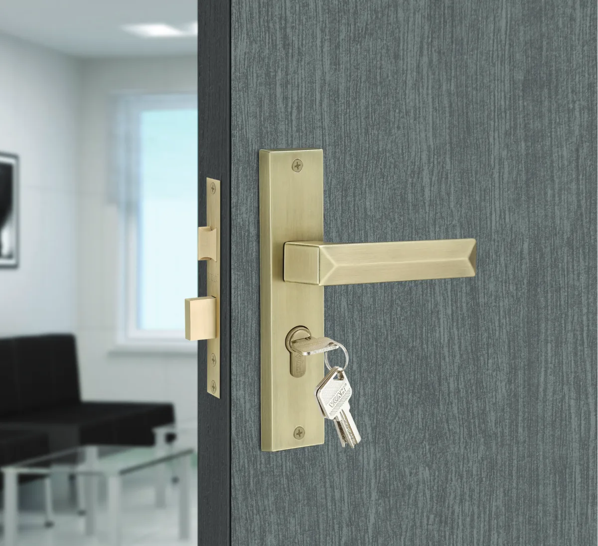 VKAH VMP 6101 Mortise Handle on Plate