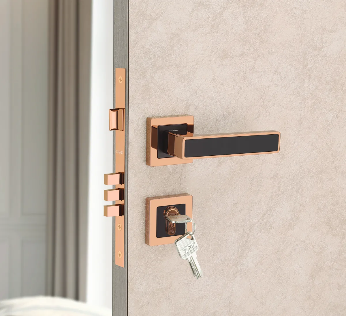 VKAH VMR 5511 Zinc Mortise Door Handle