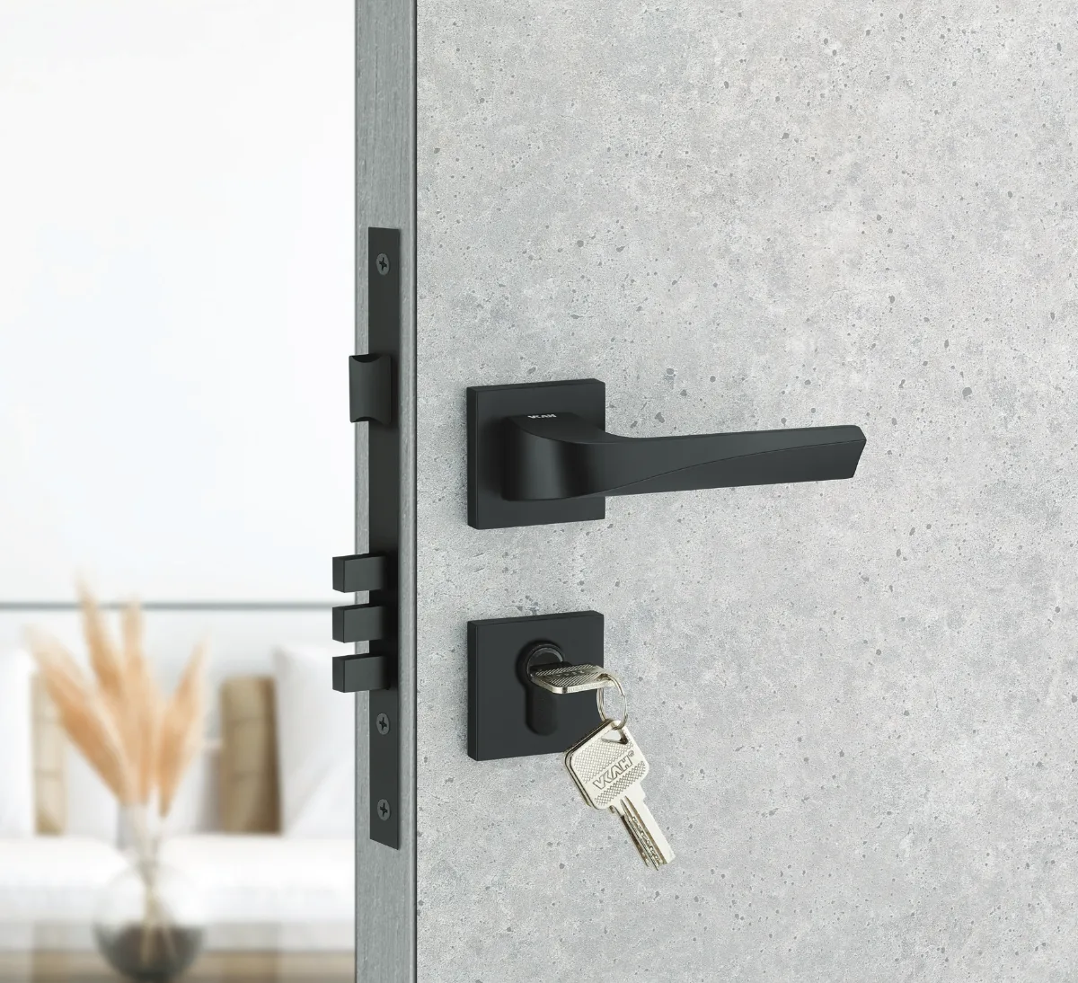 VKAH VMR 5519 Zinc Mortise Door Handle