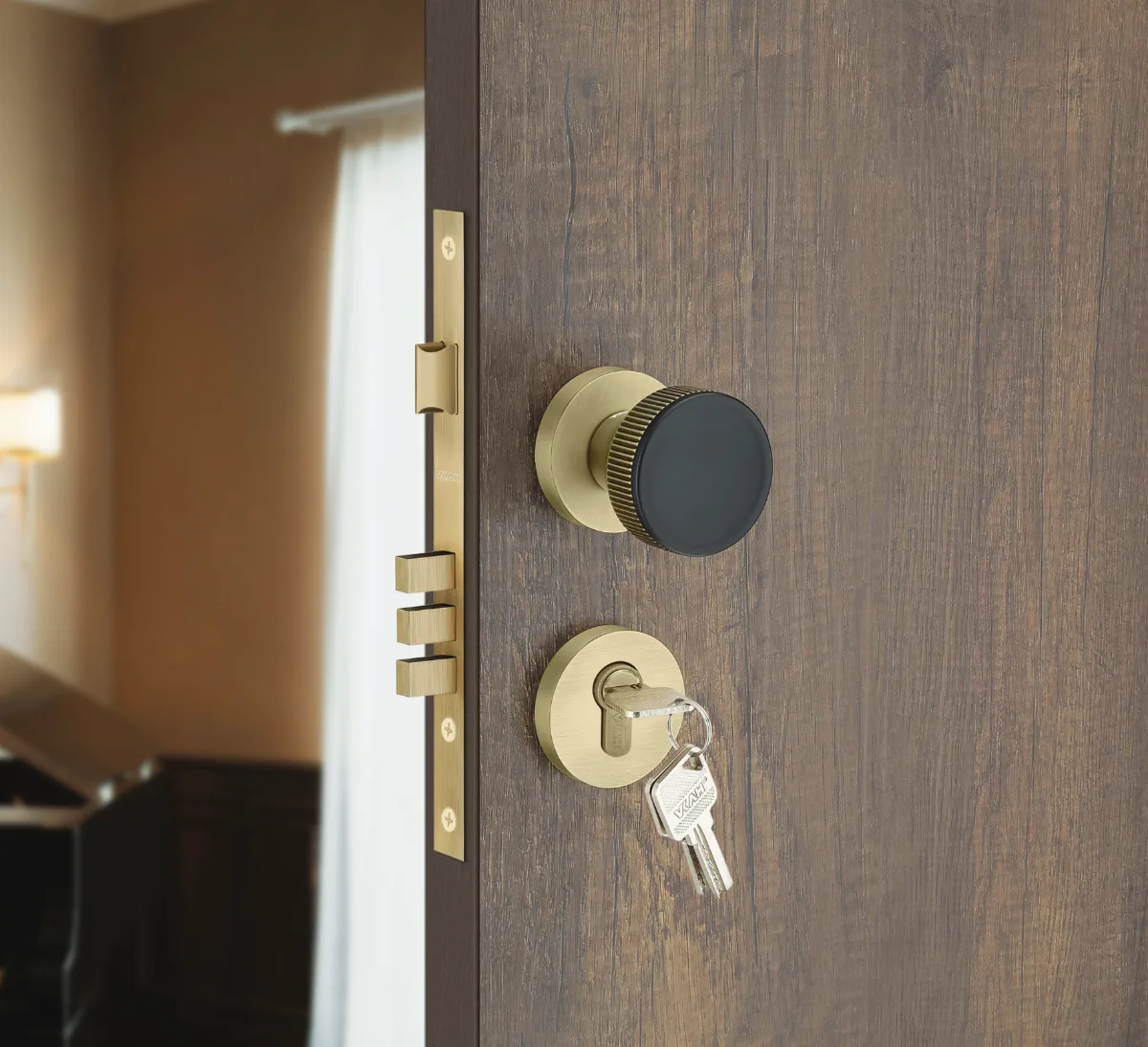 VKAH VMR 5521 Zinc Mortise Door Knob