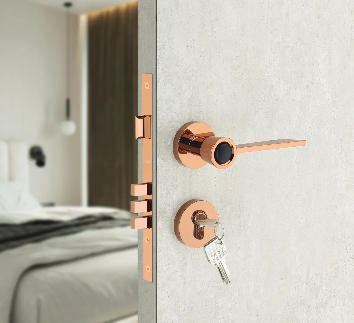 VKAH VMR 5705 Zinc Mortise Door Handle